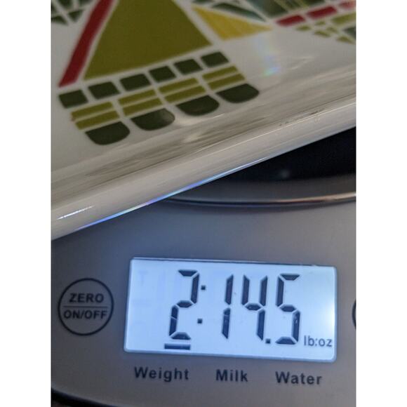 YULE TOWN Crate & Barrel Christmas Serving Plate Dish Julia ROTHMAN Design 15x8 - Picture 6 of 6